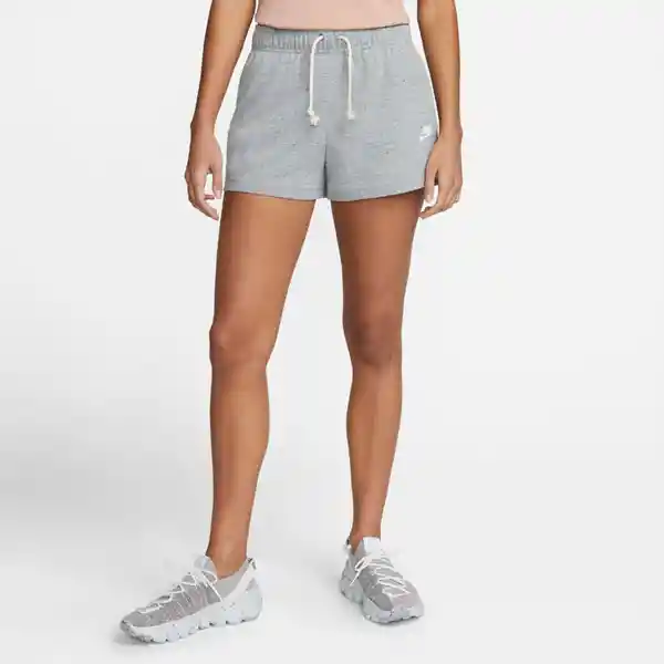 Nike Short Nsw Gym Vntg Pe Para Mujer Gris Talla S