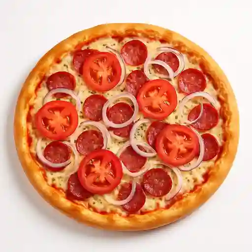 Pizza calabresa brasileña