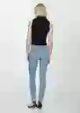 Jean Abby Tejano Medio Talla 46 Mujer Mango