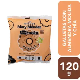 Mary Mendez Galletas de Vainilla con Almendra Molida y Chía