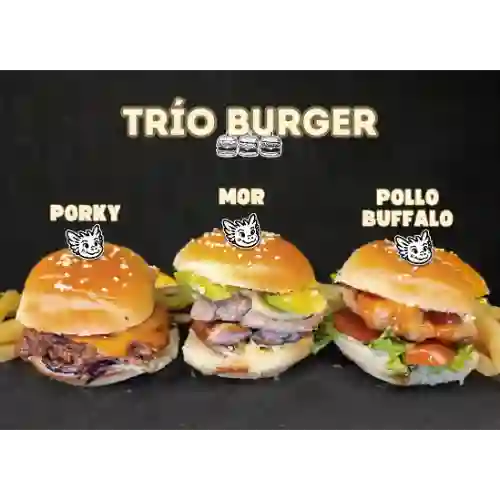 Porky, Mor, Pollo Buffalo