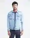 Chaqueta Masculino Azul Cristalino Claro S Chevignon