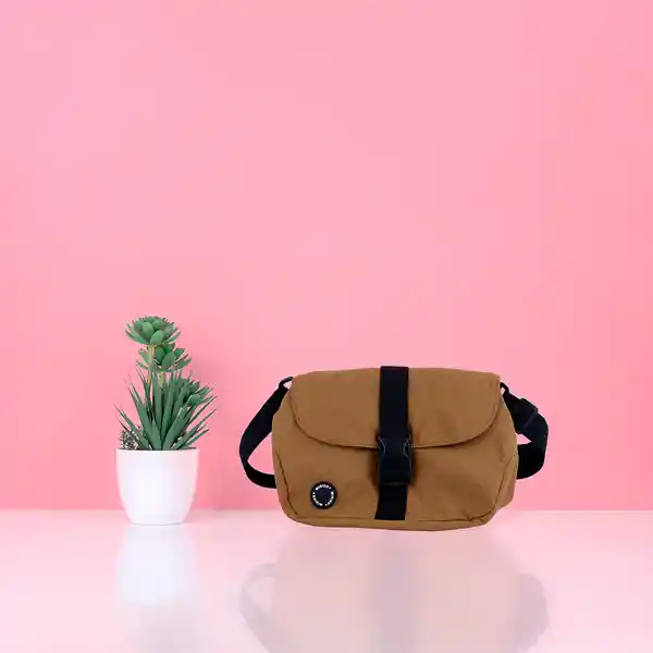 Bolso de Moda Con Solapa Pioneer Verde Oliva Miniso