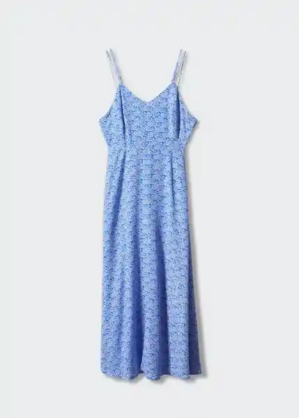 Vestido Siria Azul Talla 22 Mango Teen Girl Mango