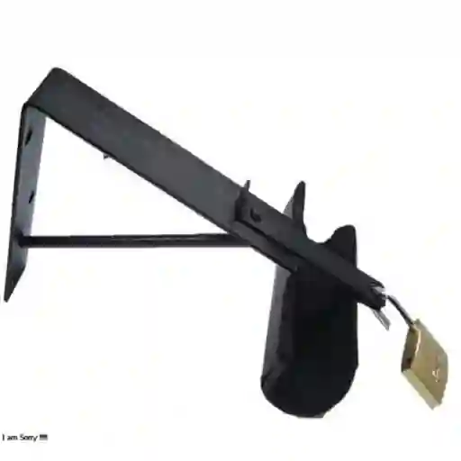 C. Master Soporte Para Bicicleta Con Para Candado Negro