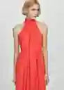 Vestido Adela Coral Talla XL Mujer Mango