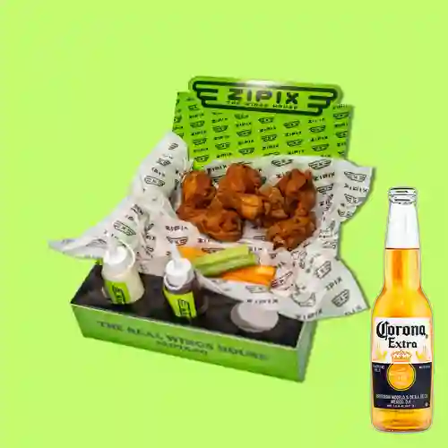 Combo Alas X 6 + Corona 330 ml