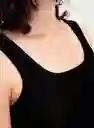 Camiseta Ms Mujer L - Negro 799