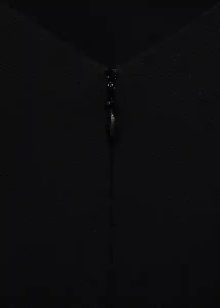 Enterizo Mono Yep Negro Talla S Mujer Mango