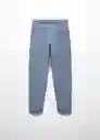 Pantalón Door Azul Talla 11 Niños Mango