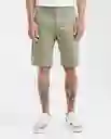Short Colors Rocket Verde Selvoso Ultraoscuro Talla 36 Chevignon