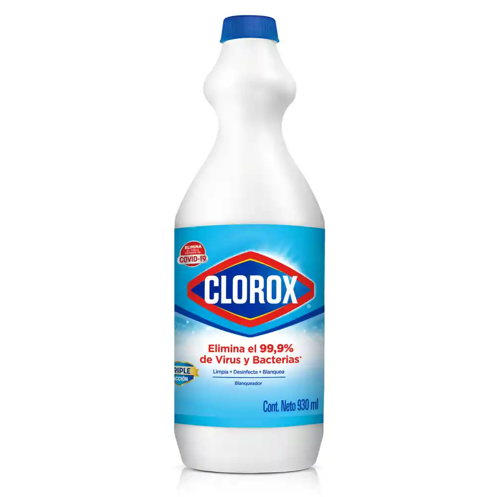 Blanqueador Clorox Original Botella 930 ml