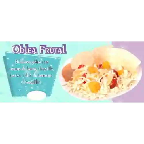 Oblea Frutal