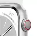 Apple Watch Series 8 Gps + Cellular Correa Blanca 45 mm