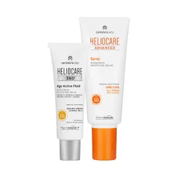 Cantabria Labs Kit Heliocare Active Age Heliocare Advanced Spray