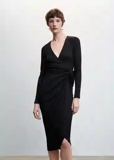 Vestido Amazing Negro Talla XS Mujer Mango