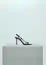 Sandalias Capsy Negro Talla 39 Mujer Mango