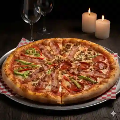 Pizza Personal Cuatro Sabores