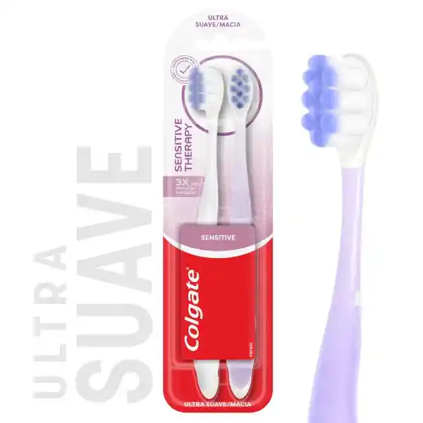 Cepillo de Dientes Sensibilidad Colgate Ultra Suave x 2 Und