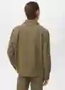 Chaqueta Alicudi Khaki Talla S Hombre Mango