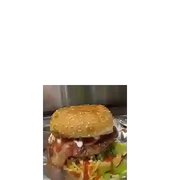 Burger Mixta con Todo
