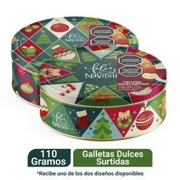 Galleta NAVIDAD Noel Cofre Pequeño 110 g