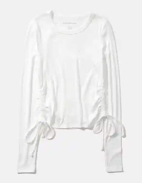 Camiseta Mujer Blanco Talla X-SMALL 400385802211 American Eagle