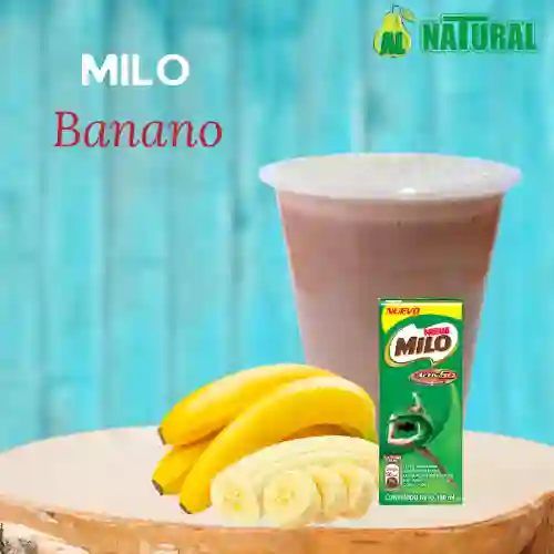 Milo Frio con Banano