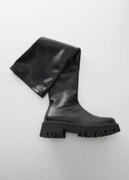 Botas Calin Negro Talla 39 Niña Mango