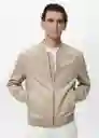 Chaqueta Bero Gris Talla S Hombre Mango