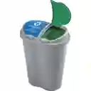Rimax Basurero Clasificación 2 Residuos Ordinarios y Reciclables