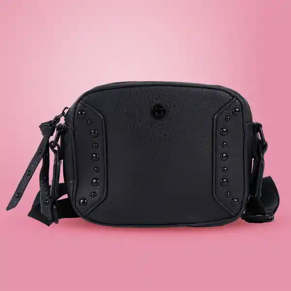 Bolso Crossbody Negro Serie Miniso