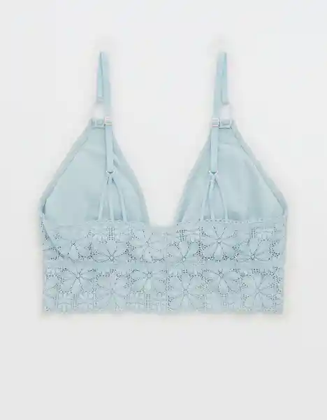 Top Bralette Aerie Azul Talla Large American Eagle