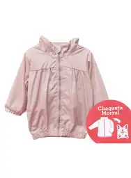 Chaqueta Para Bebé Rosado Claro Talla 6-12 Meses