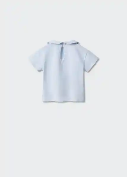 Camiseta Lily Celeste Talla 67 Niñas Mango