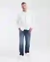 Camisa Dry Soft Manga Larga Blanco 0 Claro Talla M Chevignon