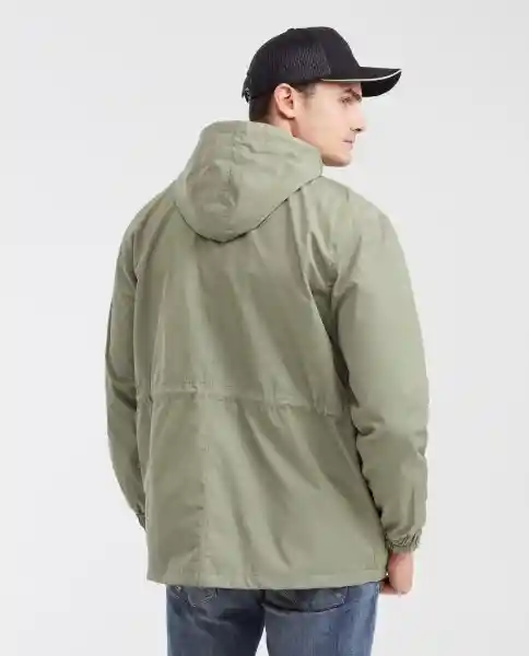 Chaqueta Parka Type Verde Miliciano Oscuro Talla L Chevignon