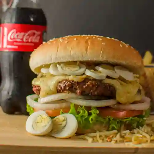 Hamburguesa Sencilla de Res