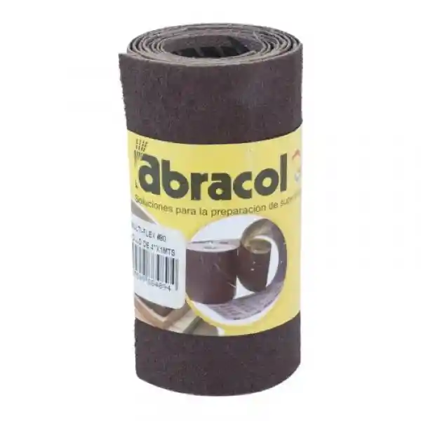 Abracol Lija Multi-Flex Metal #80 1 m 4 Pulgadas