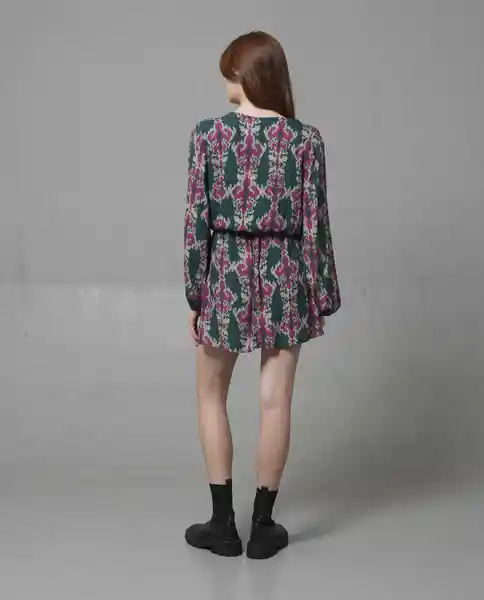 Vestido Mujer Verde Talla L 279G003_VER195406 Rifle