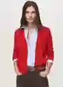 Cárdigan Luccav Pimenton Talla XS Mujer Mango