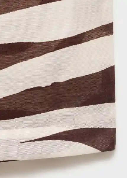Pantalón Koni Crudo Talla S Mujer Mango