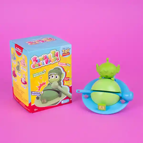 Caja Sorpresa Con Figura Toy Story Alien Mini Tambor Miniso