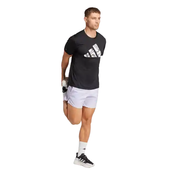 Adidas Camiseta Run It Bl Tee M Correr Hombre Negro Talla S