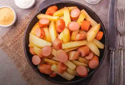 Combo Salchipapa Personal + Bebida