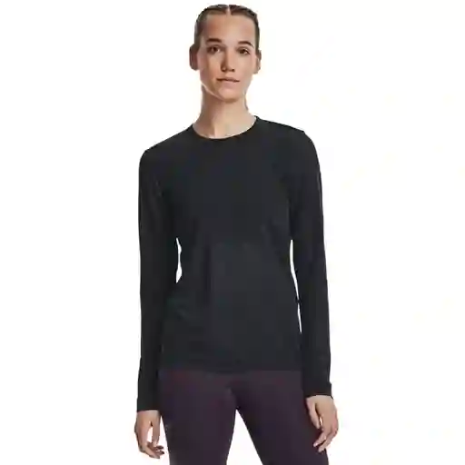 Under Armour Camiseta Seamless Stride Negro T. MD 1375699-001