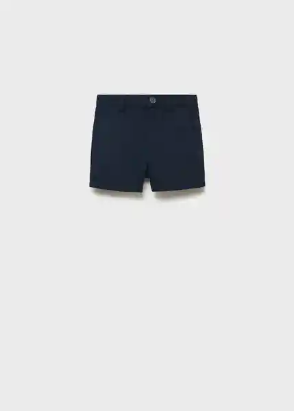 Bermuda Calateab Navy Talla 70 Niños Mango