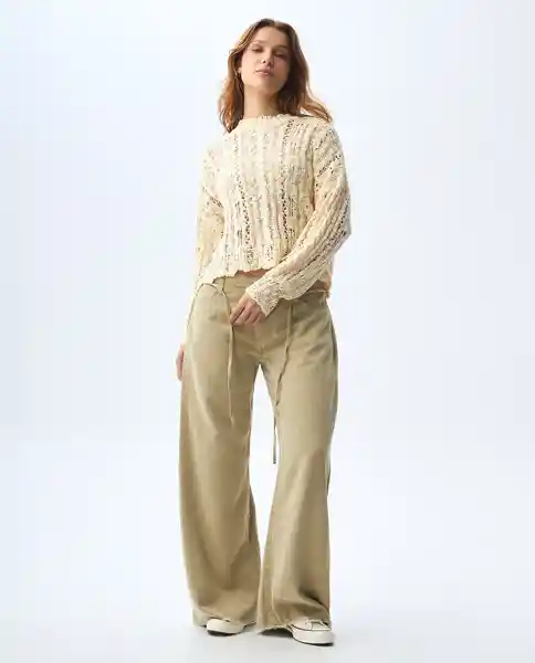 Buso Mujer Crudo Talla M 681G003_CRU110606 Americanino