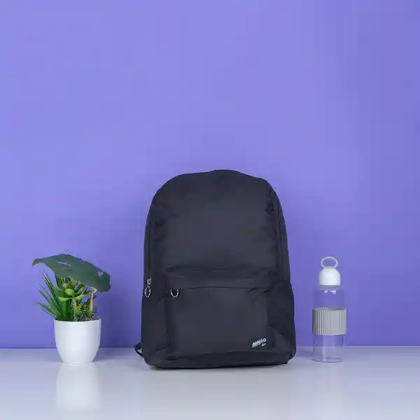 Mochila Básica Negro Miniso