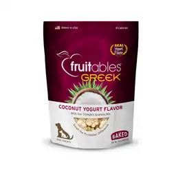 Fruitables Greek Snacks Coco y Yogurt para Perros